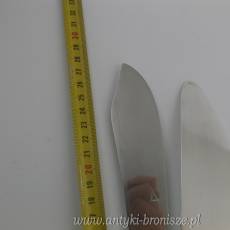 Łopatka i nóż do tortu posrebrzane Niemcy WMF wzór "2200"