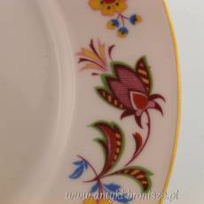 Filiżanka porcelanowa Art-Deco Niemcy Porzellanfabrik Waldershof AG po 1928r. UNIKALNA w kolorze różowym