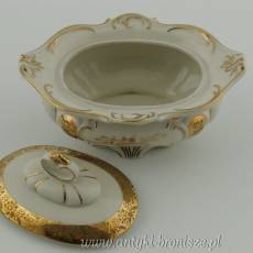 Bombonierka porcelanowa Niemcy Neue Porzellanfabrik Tettau Gerold & Co. 1937-1949r.