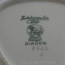 Zestaw talerzyków do konfitur/deserów Niemcy Hutschenreuther 1939-1964r.