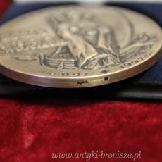 Srebrny Medal milenijny Chrztu Gdańska