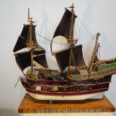 Model (makieta) zaglowca "Mayflower" - drewniany - poz. 5363