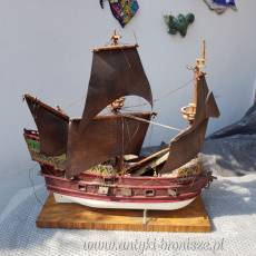 Model (makieta) zaglowca "Mayflower" - drewniany - poz. 5363