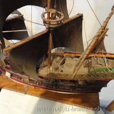 Model (makieta) zaglowca "Mayflower" - drewniany - poz. 5363