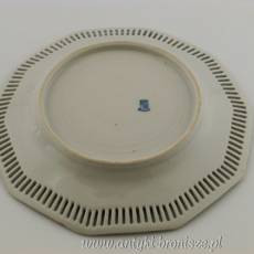 Talerz porcelanowy ażurowy Arzberg Schumann 1918-1929