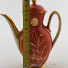 Zestaw porcelany do mokki dla jednej osoby (zestaw dla singla) Niemcy Bawaria Waldershof