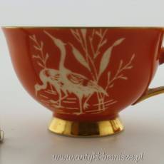 Zestaw porcelany do mokki dla jednej osoby (zestaw dla singla) Niemcy Bawaria Waldershof