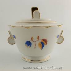 Bombonierka porcelanowa Niemcy Bawaria Rehau Porzellanfabrik Zeh, Scherzer & Co. AG 1930r.