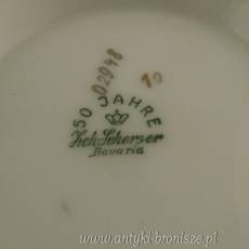 Bombonierka porcelanowa Niemcy Bawaria Rehau Porzellanfabrik Zeh, Scherzer & Co. AG 1930r.