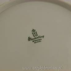 Talerz ozdobny porcelanowy (patera) Niemcy Bawaria Porzellanfabrik Gebrüder Winterling A.G po 1950r.