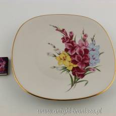Talerz ozdobny porcelanowy (patera) Niemcy Bawaria Porzellanfabrik Gebrüder Winterling A.G po 1950r.