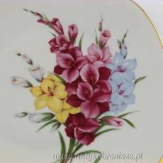 Talerz ozdobny porcelanowy (patera) Niemcy Bawaria Porzellanfabrik Gebrüder Winterling A.G po 1950r.