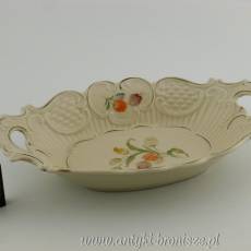 Patera porcelanowa Śląsk Tiefenfurt (Parowa) K. Steinmann 1925-1943