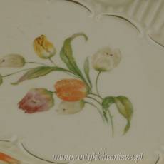 Patera porcelanowa Śląsk Tiefenfurt (Parowa) K. Steinmann 1925-1943