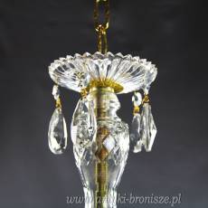 Żyrandol kryształowy w stylu Maria Teresa