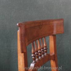 Krzesło biedermeier 2 szt XIX w