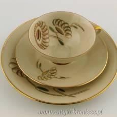 Filiżanka porcelanowa (trio) Niemcy Keramische Werke Zehendner Z & Co Tirschenreuth Bavaria