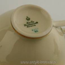 Filiżanka porcelanowa (trio) Niemcy Keramische Werke Zehendner Z & Co Tirschenreuth Bavaria