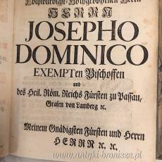 Proroczy lament pojawia się w Syjonie Prophetische Klag-Posäune in Sion Gabriel Zürcher Guldenpöck Norymberga 1738r