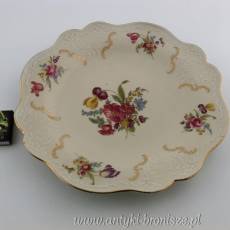 Talerz ozdobny porcelanowy Niemcy Bawaria Rehau Porzellanfabrik Zeh, Scherzer & Co. AG po 1949r.