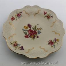 Talerz ozdobny porcelanowy Niemcy Bawaria Rehau Porzellanfabrik Zeh, Scherzer & Co. AG po 1949r.