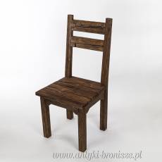 Krzesło stare drewno.