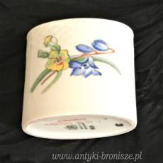 Porcelanowy pojemnik na wykałaczki  B&G Kjobenhavn Denmark lata 50te