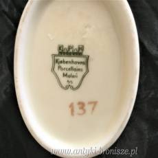 Porcelanowy pojemnik na wykałaczki KPM Kopenhaga Dania 1924r