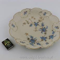 Talerz porcelanowy (patera) "Mimoza" Niemcy Schirnding Porzellan A.G. lata 60. XXw.