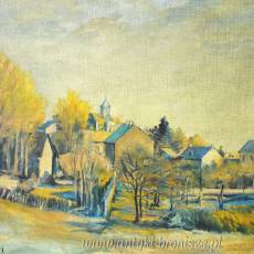 Olej na płótnie Celej 1992r 50/61cm