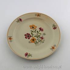 Talerz ozdobny porcelanowy Niemcy Bawaria Rehau Porzellanfabrik Zeh, Scherzer & Co. AG 1946-1949r.