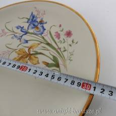 Talerz ozdobny porcelanowy (patera) Niemcy Bawaria Porzellanfabrik Oscar Schaller & Co. Nachfolger 1935-1950r.