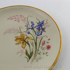 Talerz ozdobny porcelanowy (patera) Niemcy Bawaria Porzellanfabrik Oscar Schaller & Co. Nachfolger 1935-1950r.