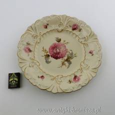 Talerz porcelanowy (patera) Niemcy Rehau Porzellanfabrik Hertel, Jacob & Co. G.m.b.H. ok 1930r.