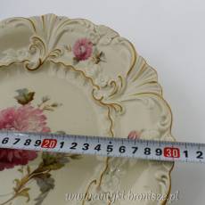 Talerz porcelanowy (patera) Niemcy Rehau Porzellanfabrik Hertel, Jacob & Co. G.m.b.H. ok 1930r.