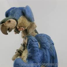 Figura porcelanowa papugi Niemcy Lorenz Hutschenreuther, Oddział Artystyczny, projekt Max Hermann Fritz, 1958-1968