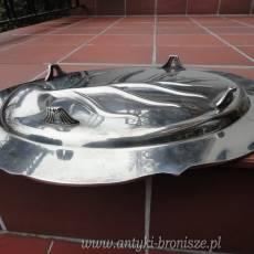 Piekna Patera do swiatecznej pieczeni z rowkami odplywowymi w ksztalcie drzewka - poz. 5385