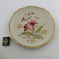 Talerz ozdobny porcelanowy (patera) Niemcy Bawaria Porzellanfabrik Oscar Schaller & Co. Nachfolger po 1950r