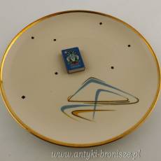 Talerz porcelanowy (patera) Niemcy Vohenstrauß Porzellanfabrik Johann Seltmann średnica 31cm 1949-1955r
