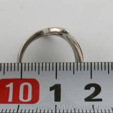 Pierścionek design srebro 925