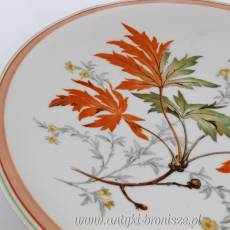 Talerz ozdobny porcelanowy (patera) Niemcy Turyngia Reichenbach