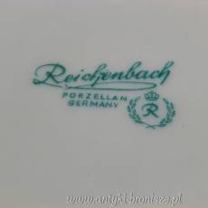 Talerz ozdobny porcelanowy (patera) Niemcy Turyngia Reichenbach