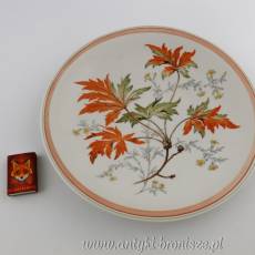 Talerz ozdobny porcelanowy (patera) Niemcy Turyngia Reichenbach