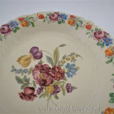 Talerz ozdobny porcelanowy (patera) Niemcy Bawaria Schwarzenhammer Porzellanfabrik Schumann & Schreider 1923-1945