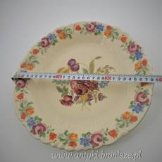 Talerz ozdobny porcelanowy (patera) Niemcy Bawaria Schwarzenhammer Porzellanfabrik Schumann & Schreider 1923-1945