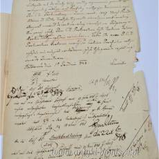 Stary dokument w języku polskim z 1848r Bołszowce  Kresy wschodnie