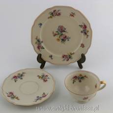 Filiżanka porcelanowa (trio) Niemcy Turyngia VEB Porzellanwerk Reichenbach
