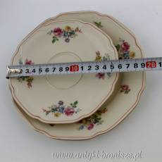 Filiżanka porcelanowa (trio) Niemcy Turyngia VEB Porzellanwerk Reichenbach