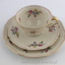 Filiżanka porcelanowa (trio) Niemcy Turyngia VEB Porzellanwerk Reichenbach