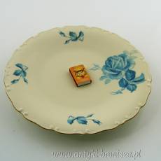 Patera porcelanowa Jaworzyna Śląska (Koenigszelt) 1930-1945 średnica 34 cm